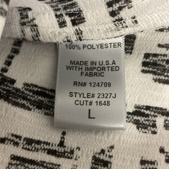 IC by CONNIE K Collection Textured Geo Print Jacket Womens Size Large NWT $178 - Picture 7 of 7